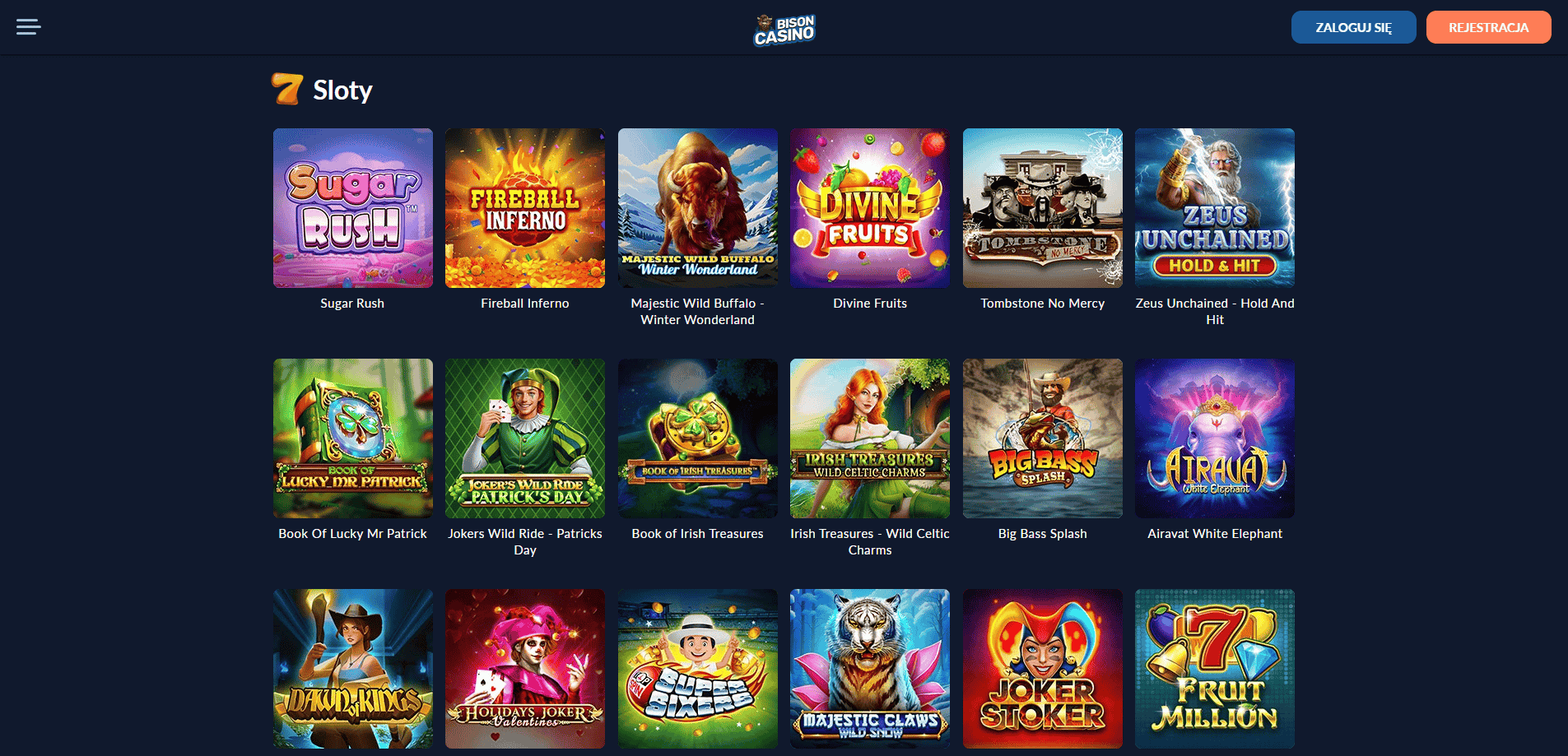 Zagraj-w-Sloty-Online-Gry-na-Automaty-w-Bison-Casino